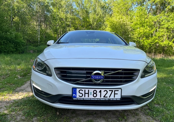 Volvo S60 cena 61500 przebieg: 162000, rok produkcji 2015 z Chorzów małe 254